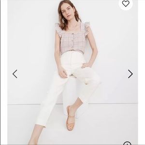 MADEWELL Slim Emmett tapered pant size 25